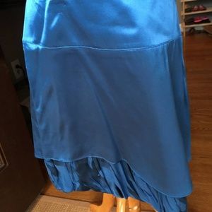 NEW Blue Shiny Skirt
